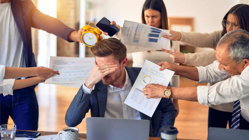 Manager making mistakes